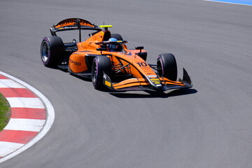 Obraz premium May 25, Montreal, Canada, McLaren Formula 1 driver Pierre Gasly racing during F1 Grand Prix weekend. g.