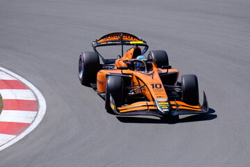 Naklejka premium May 25, Montreal, Canada, McLaren Formula 1 driver Pierre Gasly racing during F1 Grand Prix weekend. g.