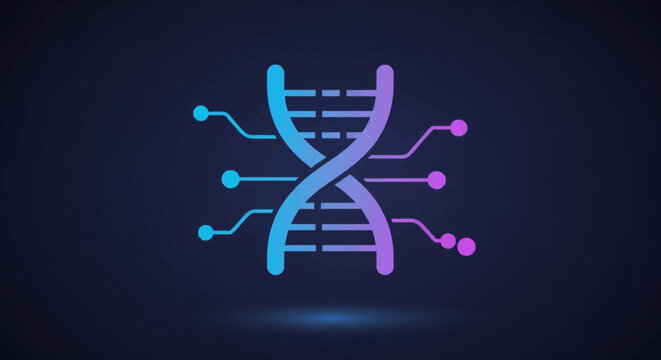 Digital DNA Strand with Electronic Circuitry, a Fusion of Biology and Technology
