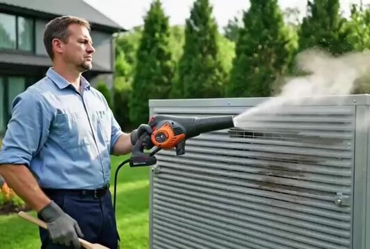 HVAC Maintenance Inspection in Industrial Facility