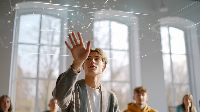 Innovative classroom: augmented reality technology enhancing student engagement