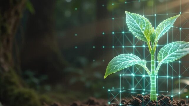 Digital Plant Growth Monitoring Sustainable Agriculture