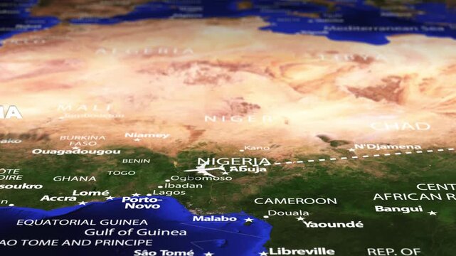 Flight From Asmara ERITREA to Monrovia LIBERIA with flag pins