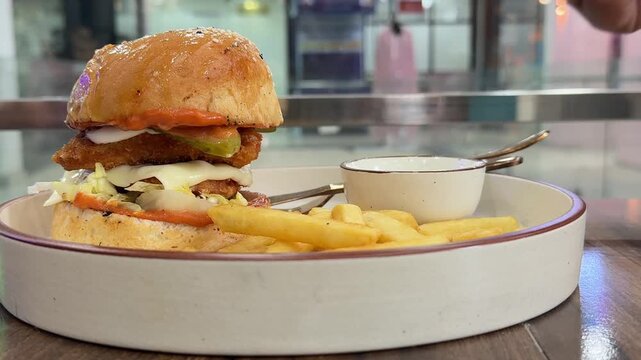 Food Featuring Pizza Burger Biryani Mojito Shakes Omelettes Street Food Authentic Dining Delicious Fast Food Experience