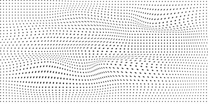 Background with monochrome dotted texture. Polka dot pattern template. vector ilustration