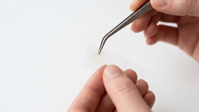 Transparent Hydrocolloid Patch for Pimple Treatment, Peeling Skin Care Solution
