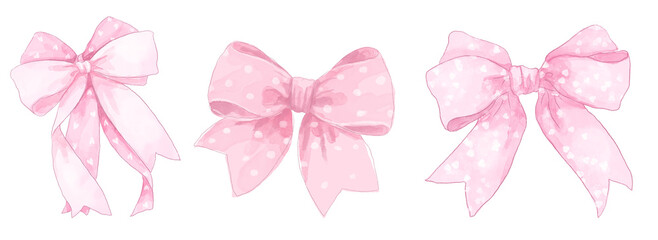 Fototapeta premium pink bow
