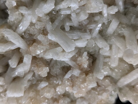 Pristine White Crystalline Geology Formation