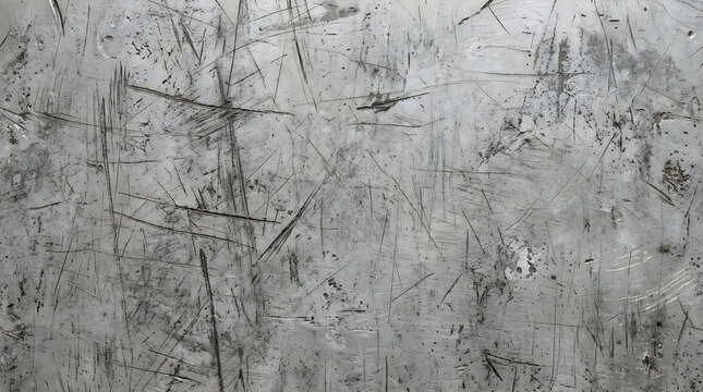 Scratched industrial grey metal texture background weathered steel plate surface backdrop for grunge design urban style and heavy metal architectural project wallpaper 4k hd res