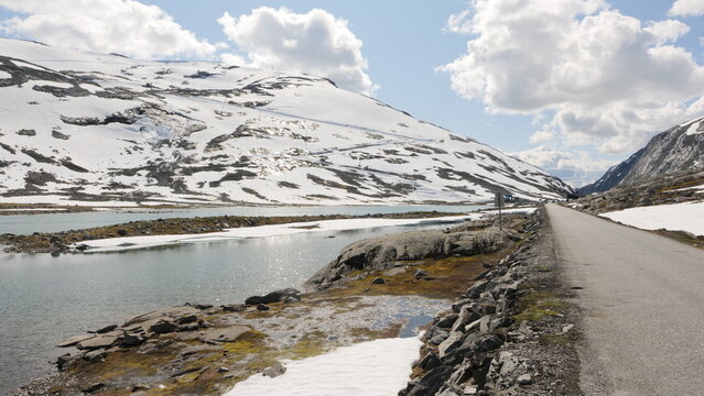 Norway, Gamle Strynefjellsvegen scenic road 258