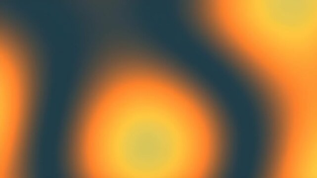 Abstract blurred orange and yellow gradient background design