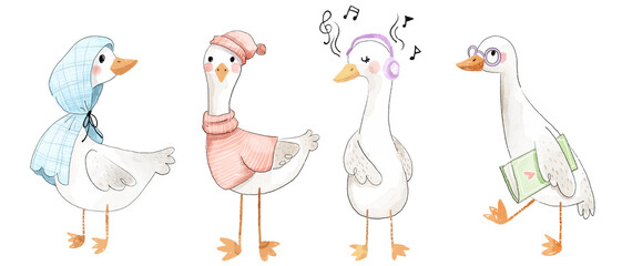 Silly goose  © Mek drawn