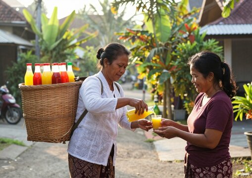 Ancient Indonesian Herbal Drink Sold Door-to-Door: The Timeless Secret of Jamu Gendong