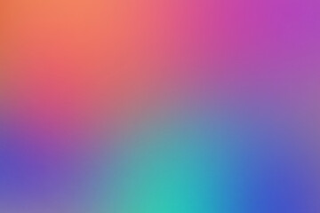 Obraz premium Abstract Vibrant Gradient Background with Orange Pink and Blue Tones