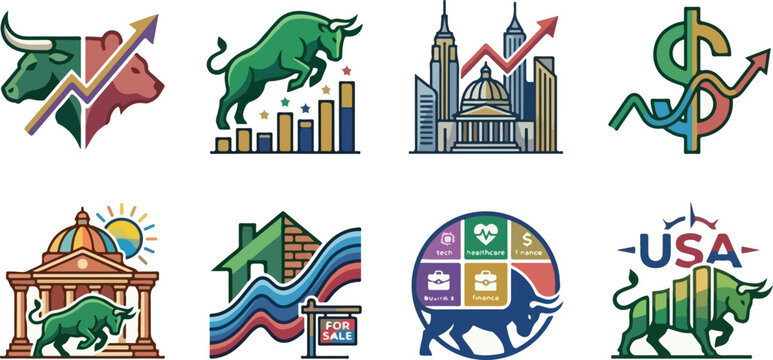 Set of World Flags Featuring the National Flag of Italy in a Collection of International Country Flags business card design accounts 