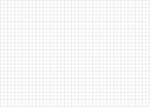 Mathematics dashed grid pattern. Black grid dotted texture. Typographical template to make notebooks production. Wide squared black grid paper. Notebook blank sheets. School, education, backdrop.