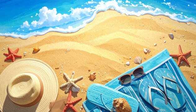people on the beach