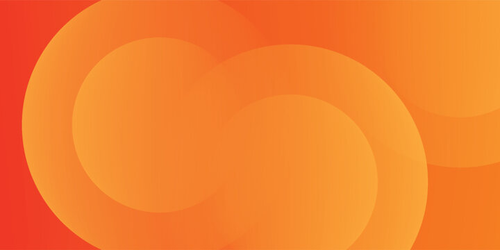 abstract orange circular background. Dynamic sound wave. Design element. Vector illustration