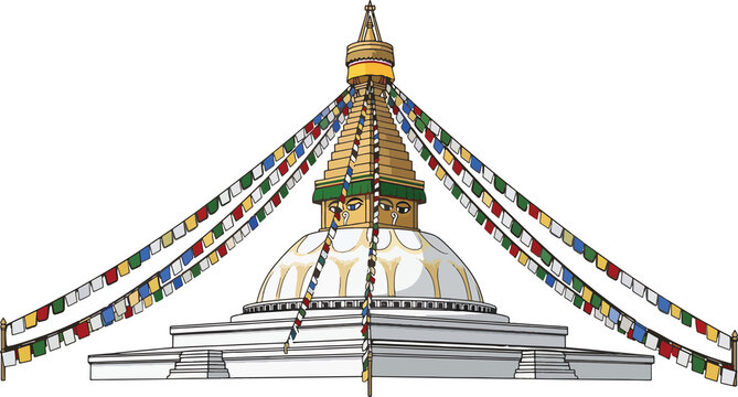 Buddhist Stupa Architecture Religious Building.