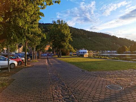 Mainuferprommenade in Miltenberg am Main