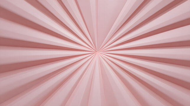 Abstract pink geometric sunburst pattern featuring sharp radial lines that converge toward a central point in this clean digital photograph
