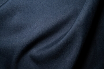 Fototapeta premium Luxury blue cloth backdrop for premium fashion branding