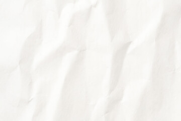 Obraz premium Realistic Folded Paper Texture Overlay, White Crumpled Paper Texture Background Transparent PNG Mockup
