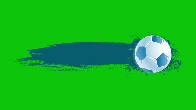 Soccer ball banner , soccer or football background. 