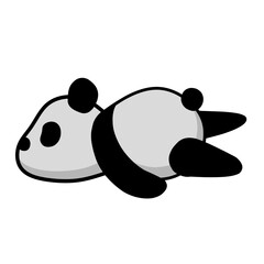 vector illustration of a panda © Andika13