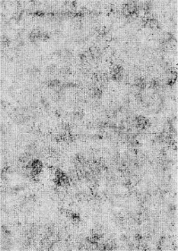Large vector halftone mottled paper texture with a transparent background