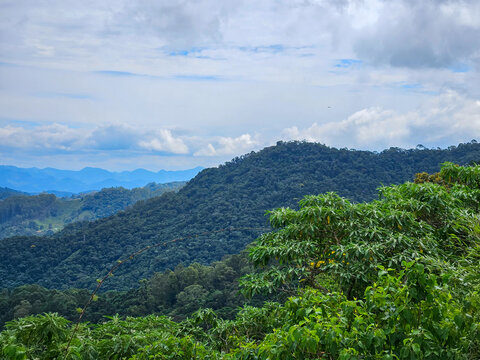 Beautiful landscape from Vista Chinesa in Campos do Jord&atilde;o in S&atilde;o Paulo, Brazil.	