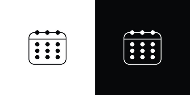 Minimalist of a smartphone with app and a home button, black and white mobile phone app home button