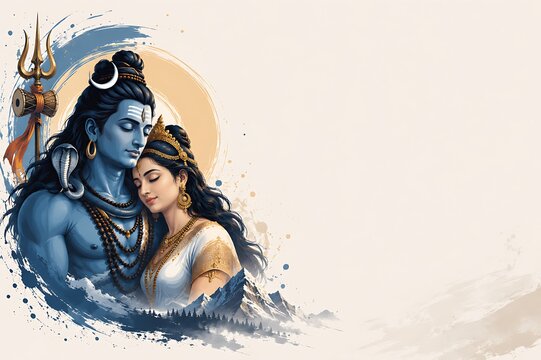 Traditional Mahashivratri Pradosh Vrat Masik Shivratri Nishita Kaal Sital Sasthi puja of Bhagwan Shiv Shankar Bhujang Mahadev Bholenath Mahakal Parvati ShivShakti