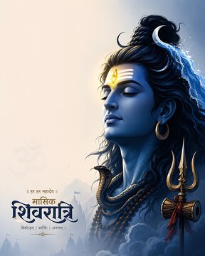 Traditional Mahashivratri Pradosh Vrat Masik Shivratri Nishita Kaal Sital Sasthi puja of Bhagwan Shiv Shankar Bhujang Mahadev Bholenath Mahakal Parvati ShivShakti