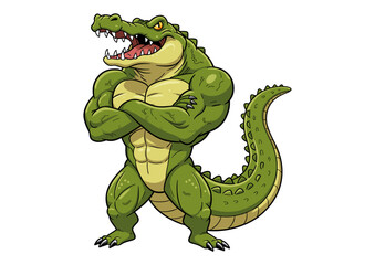 Obraz premium Strong Alligator.ai