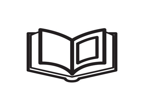 open quran book with arabic script vector illustration flat design