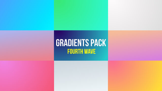 10 Gradient Backgrounds with color control