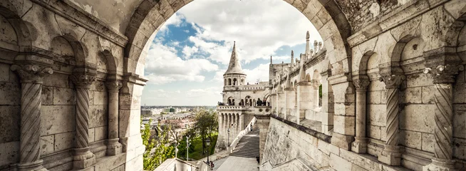 Fisherman's Bastion. Budapest city. Hungary © Alex Tihonov