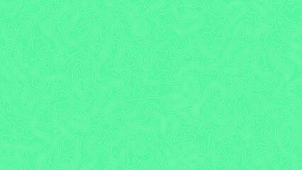 Mint green topographic map background with white contour lines abstract elevation map pattern, geographic cartography texture, vector design © Tofayel Ahmed