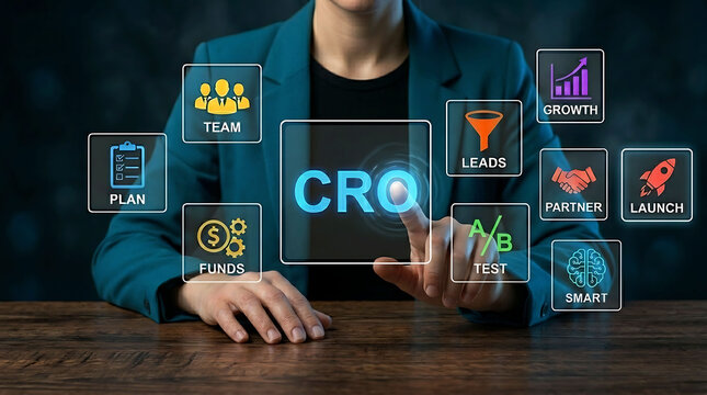 Business Conversion Rate Optimization CRO Digital Technology Growth Strategy