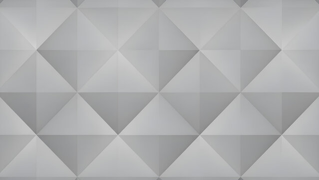 Geometric pattern of gray triangles forming a seamless background image