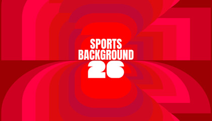 Background for sports event World Championship 2026  Design with geometric, wc 2026. © Aivee