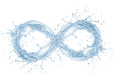 water infinity splash png liquid infinity symbol png abstract water transparent background image