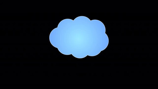 Single Comic Emotion Mark Loop　Speech bubble emote