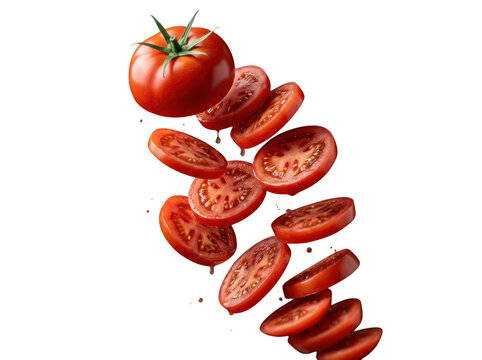 tomato slices png juicy tomato png fresh vegetable transparent background image