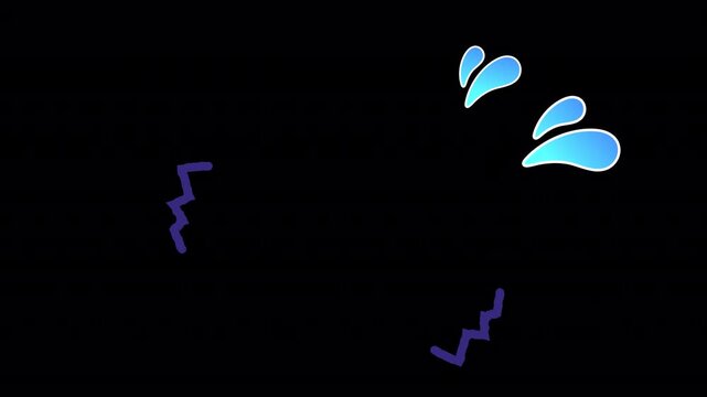 Animated VTuber Expression Icon weat