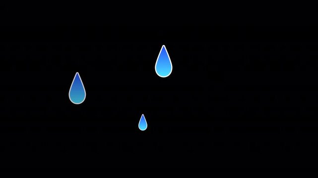 Single Transparent Comic Visual Effect Sweat