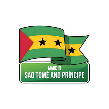 Flag of Sao Tome and Principe logo