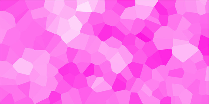 light colorful pastel pink crystallize abstract background in light sweet vector illustration. Black stoke colors stone tile pattern. Abstract crystalized broken glass and lines background.