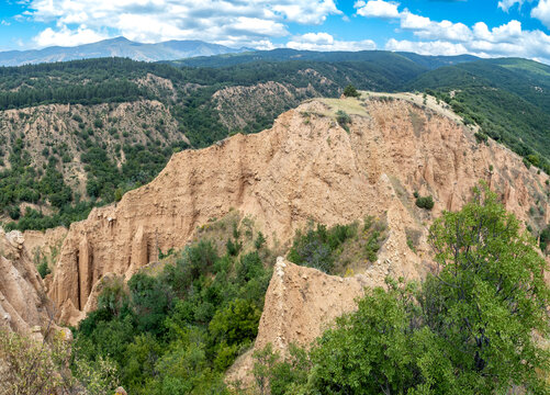 Stob Earth Pyramids in Bulgaria